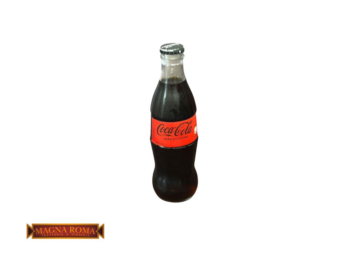 Coca Cola Zero Vetro 33cl
