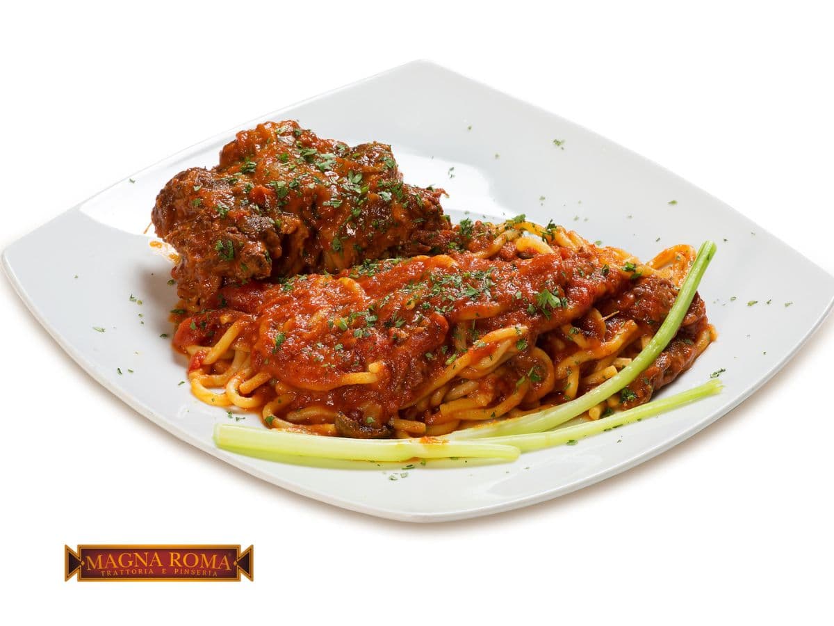 Tonnarello al Sugo di Coda alla Vaccinara